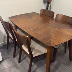 4 Chair Table 