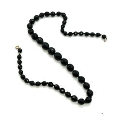 Antique French Glass Necklace BL131
