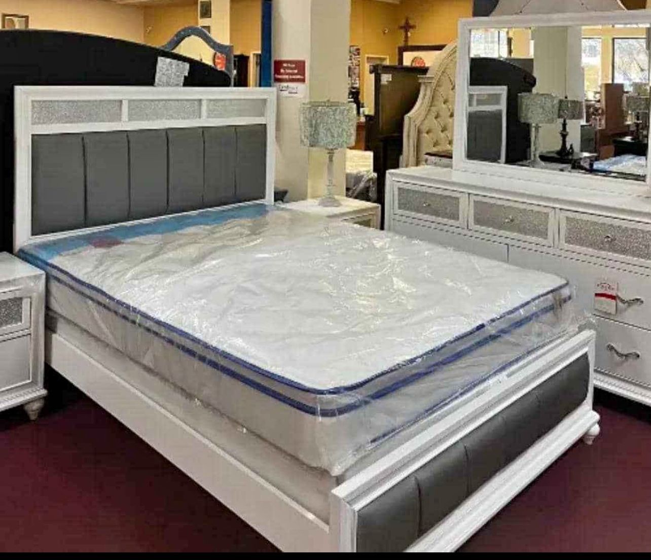 New 4pc Bedroom Set In Box 📦 Limited Time Offer Finance Available No Credit Needed