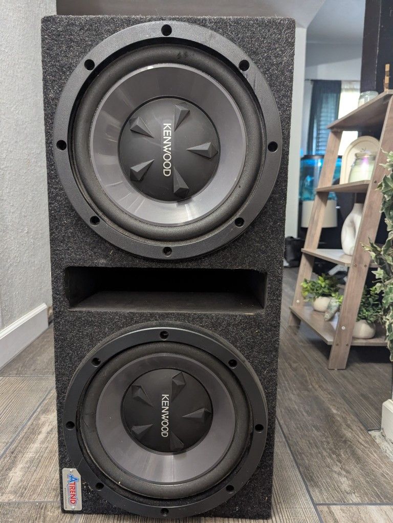 12in Subwoofer Kenwood And Amplifier
