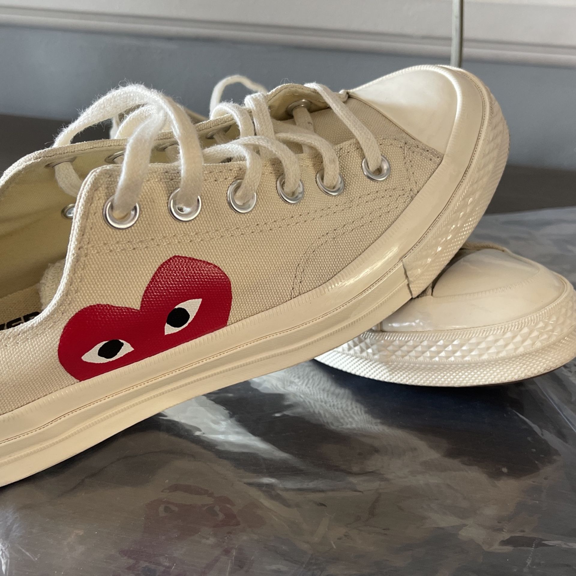 Balenzciaga Paris Sneakers and CdG Play X Converse Unisex Chucks for Sale in Paramount CA OfferUp