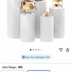 5 Party Prop Cylinders