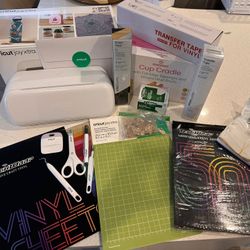 Circut Joy Xtra With Custom Cup And Book Mark Supplies