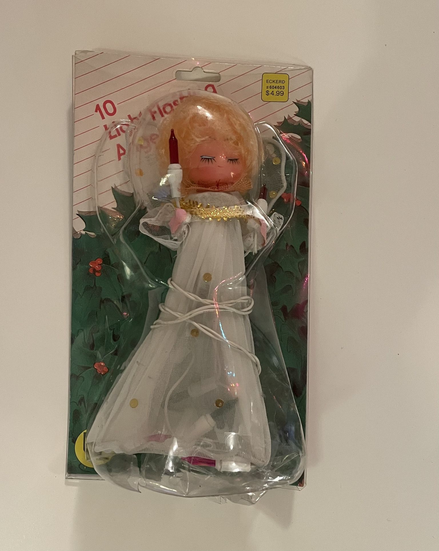 Vintage Christmas Angel In Package