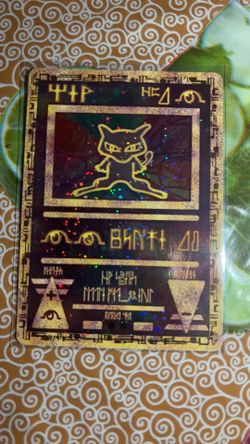 Ancient mew Pokémon card