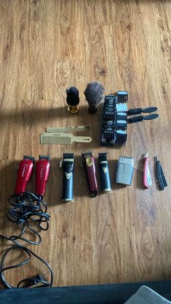 Clippers, trimmer, shavers, combs, brushes (Used)