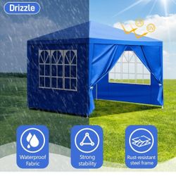 White  Canopy Tent, Picture is an example only, With Carry Bag ONLY Used Once!!!!