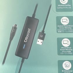 OTTOCAST Mirror Touch Wireless CarPlay Adapter - Phone Mirroring