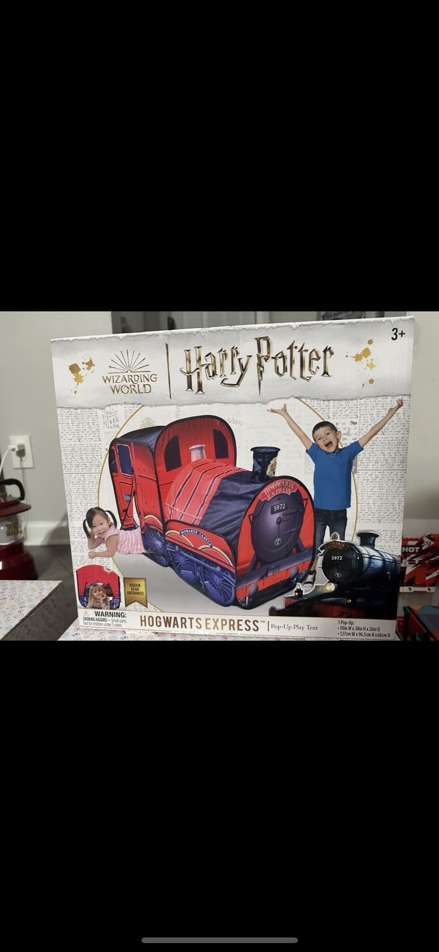 Harry Potter Pop Up Train Tent