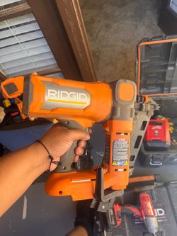 RIDGID Cordless Nail Gun