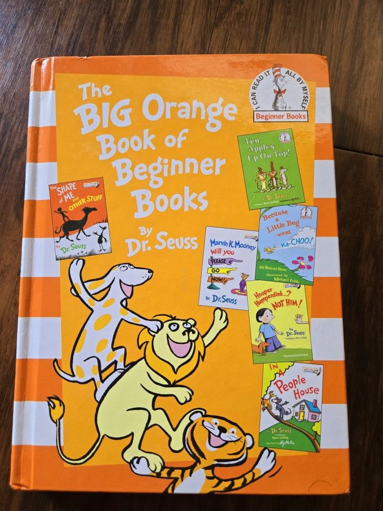 The Big Orange Book By Dr. Seuss's