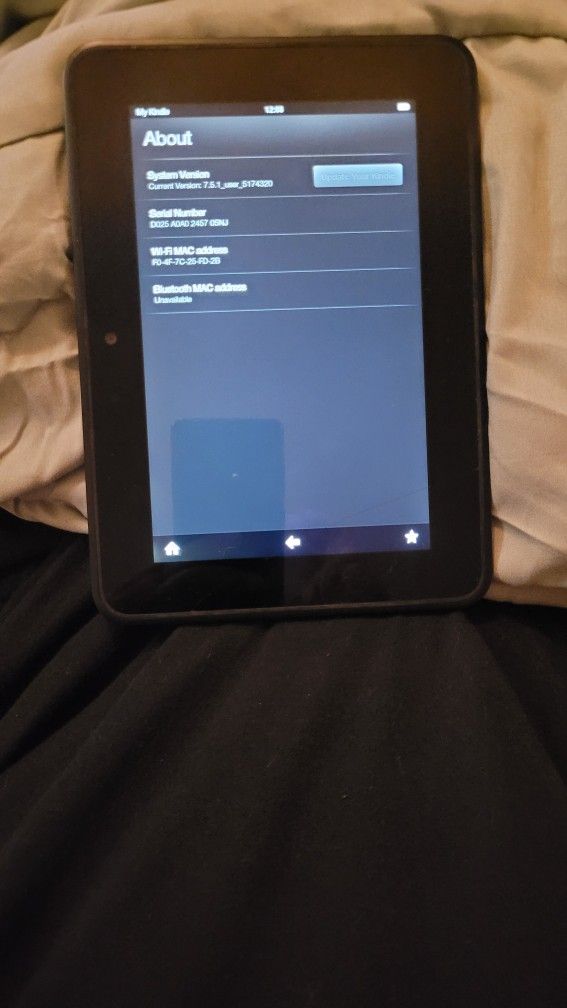 Kindle Fire 2nd Generation