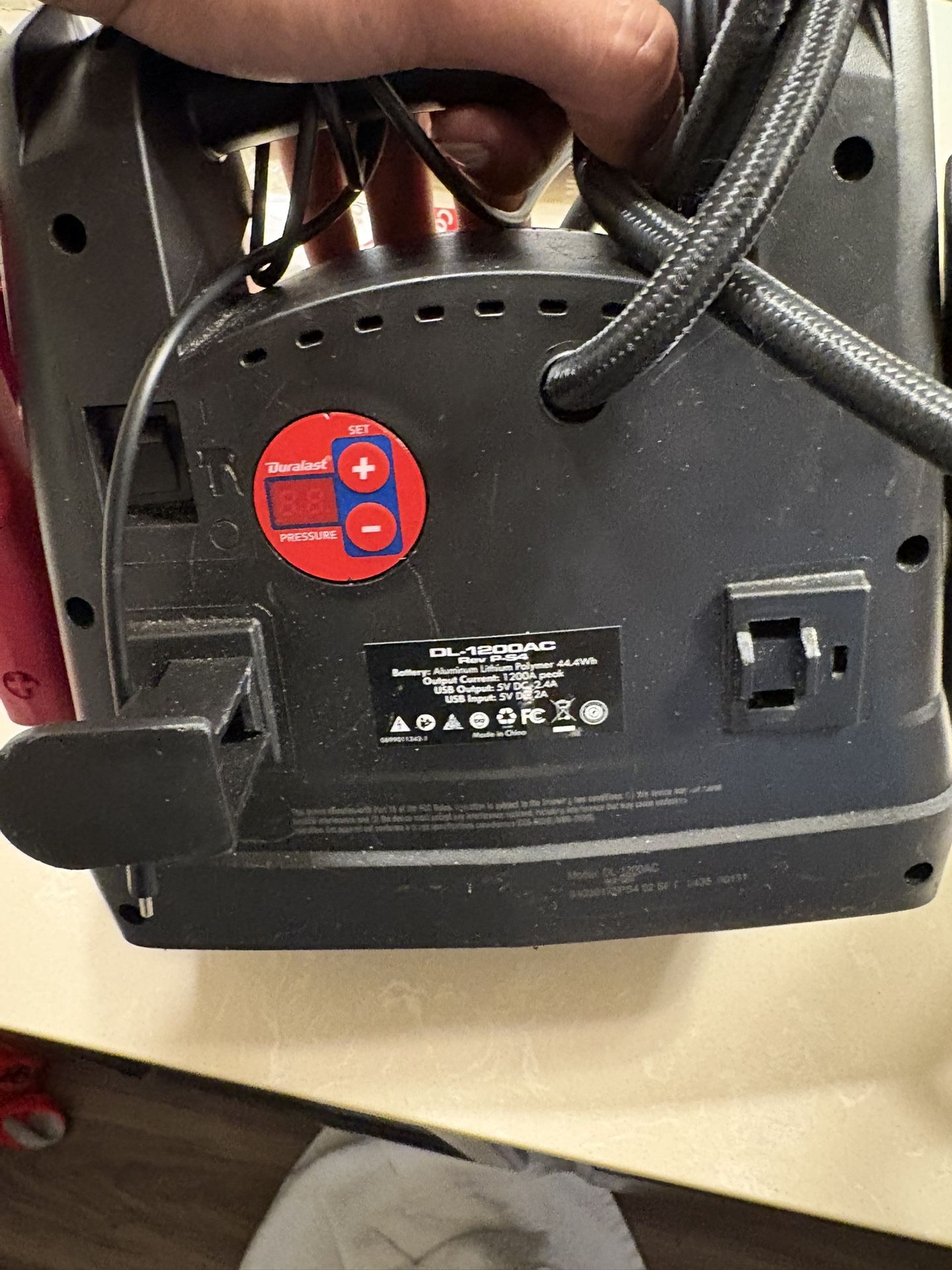 Durlast car Jumper Box DL-1200AC