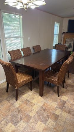 Pier 1 imports wooden table