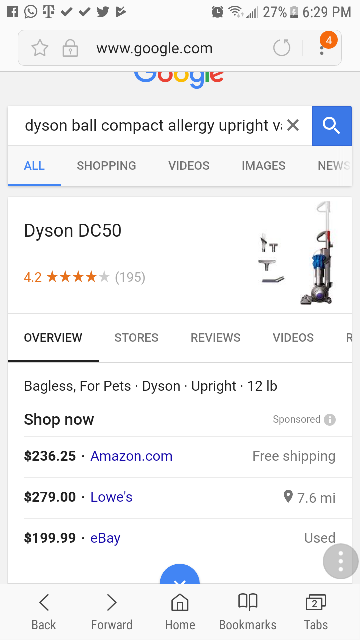 Dyson vacuum cleaner vac