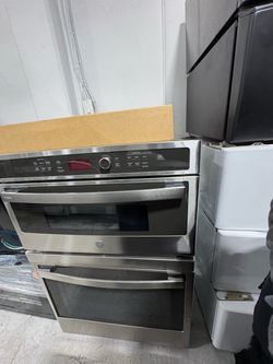 GE Profile Stainless Steel Double Wall Oven