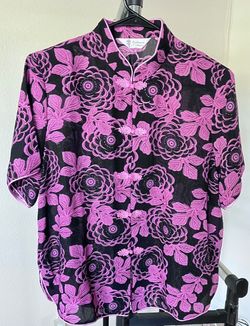 Oriental Patterned Shirt - Very New