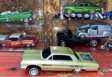 1963 Impala Lowrider 1/18 Lindberg Homie Hopperz Gold Rc Car (READ DESC)