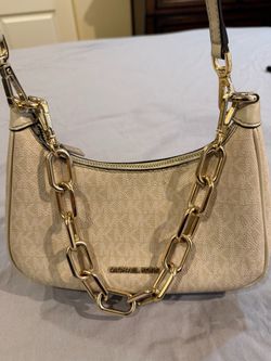 Michael Kors Shoulder Bag with Gold Chain Strap