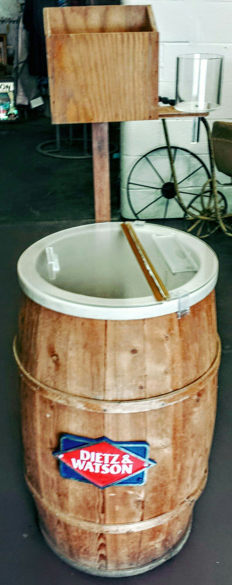 Dietz & Watson Pickle Barrel Display