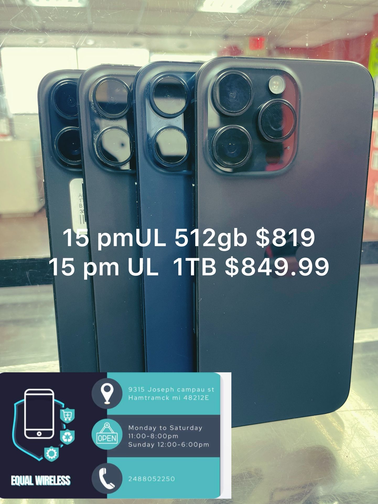 iPhone 15 Pm Unlocked