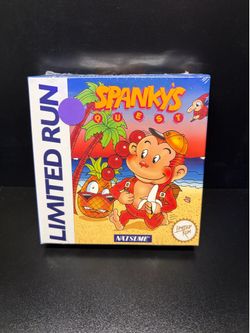 NEW sealed SPANKY'S QUEST Nintendo Game Boy LIMITED RUN GAMES Gameboy NATSUME