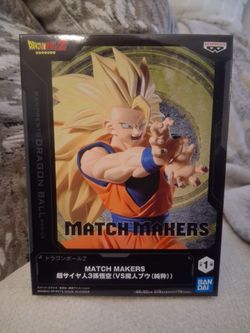 Dragon Ball Z Match Makers Super Saiyan 3 Goku Figure