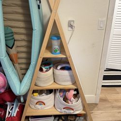Kids Tent Shelf