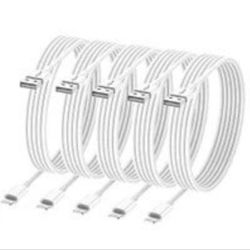 iPhone Charger Lightning Cable 10ft 5 Pack