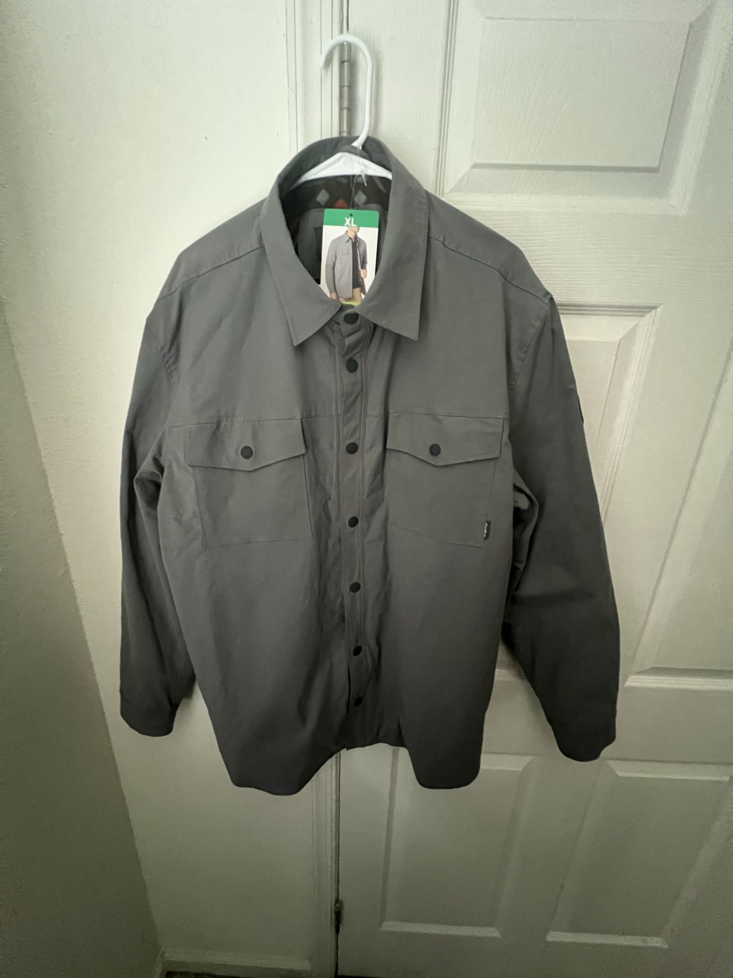 Eddie Bauer XL Men's Voyager Fleece-Lined Shirt Jacket ASAP SELL