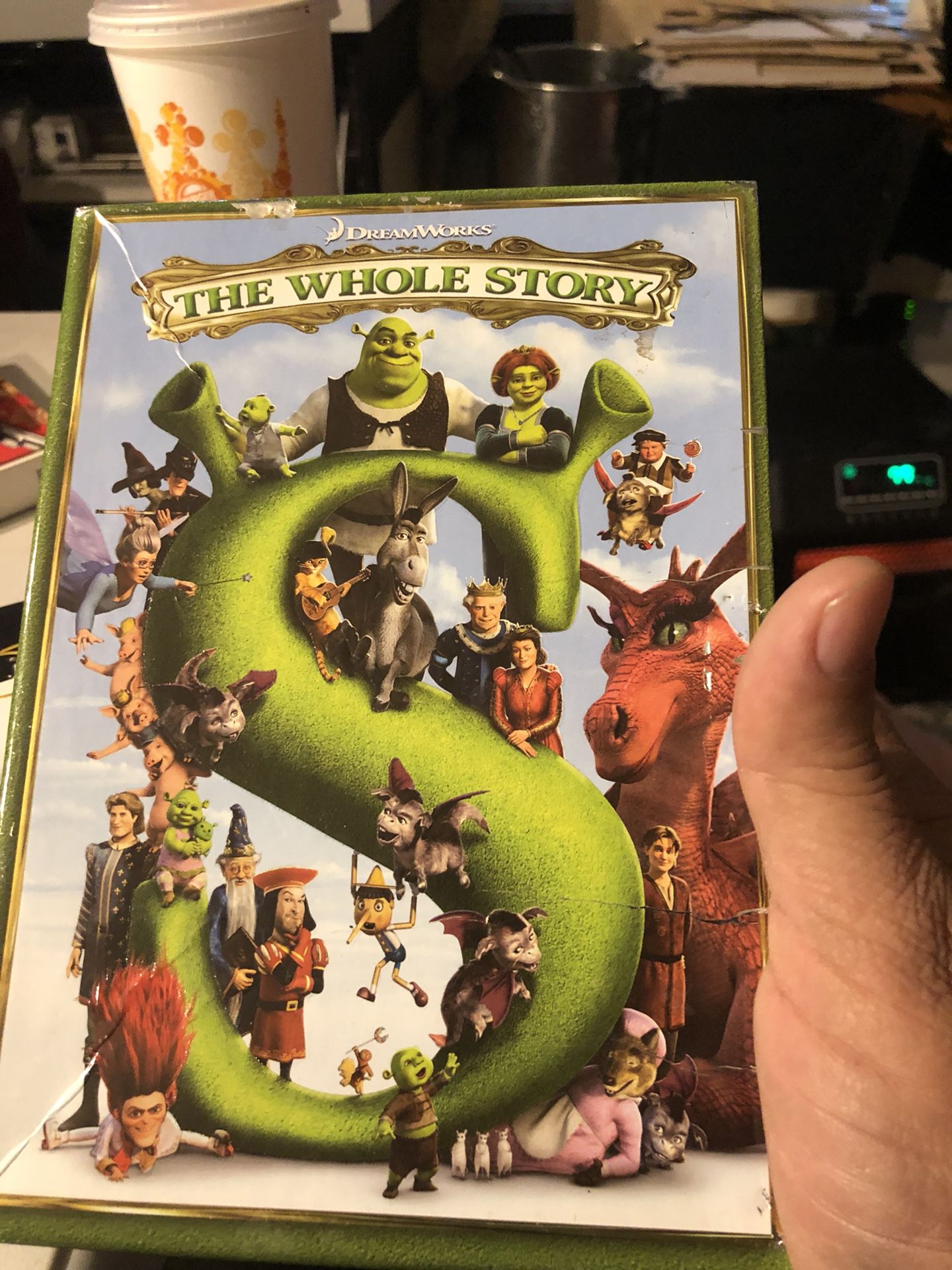Shrek whole story 5 dvd set