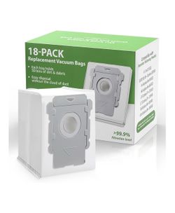 18 Pack Vacuum Bags for iRobot Roomba i7 i7+ i8 i8+ i3 i3+ i4 i4+ j7 j7+ j9+ s9 105 405 505 705 Combo