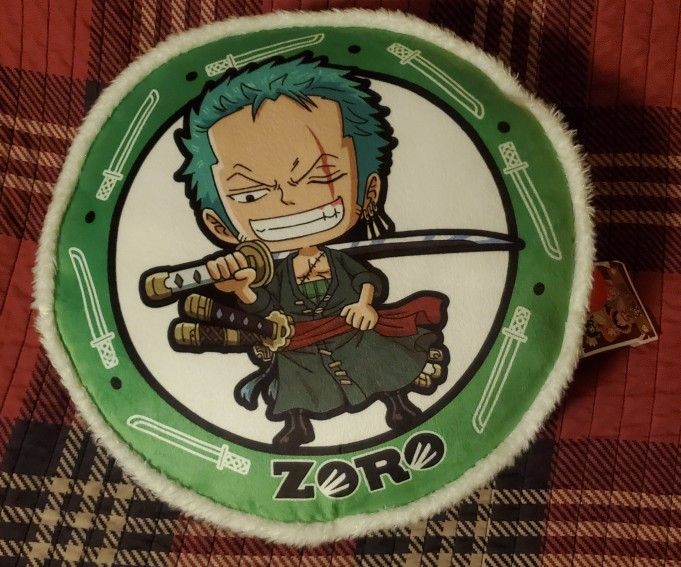 One Piece Giant Zoro 16in Hamd Warmee Pillow