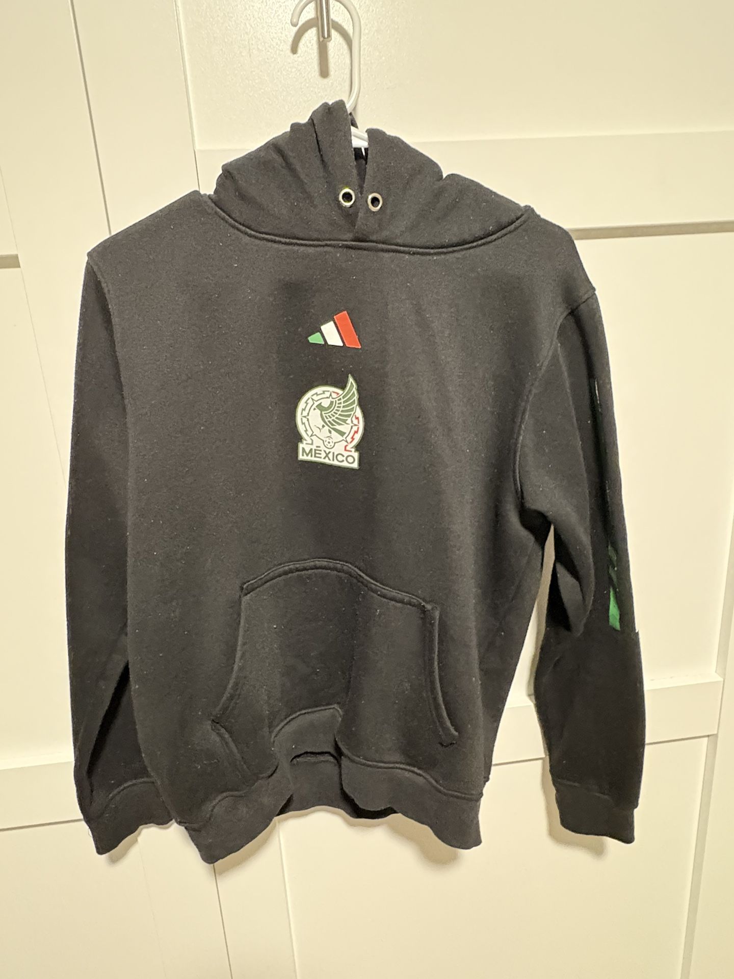 Adidas mexico soccer hoodie kids large