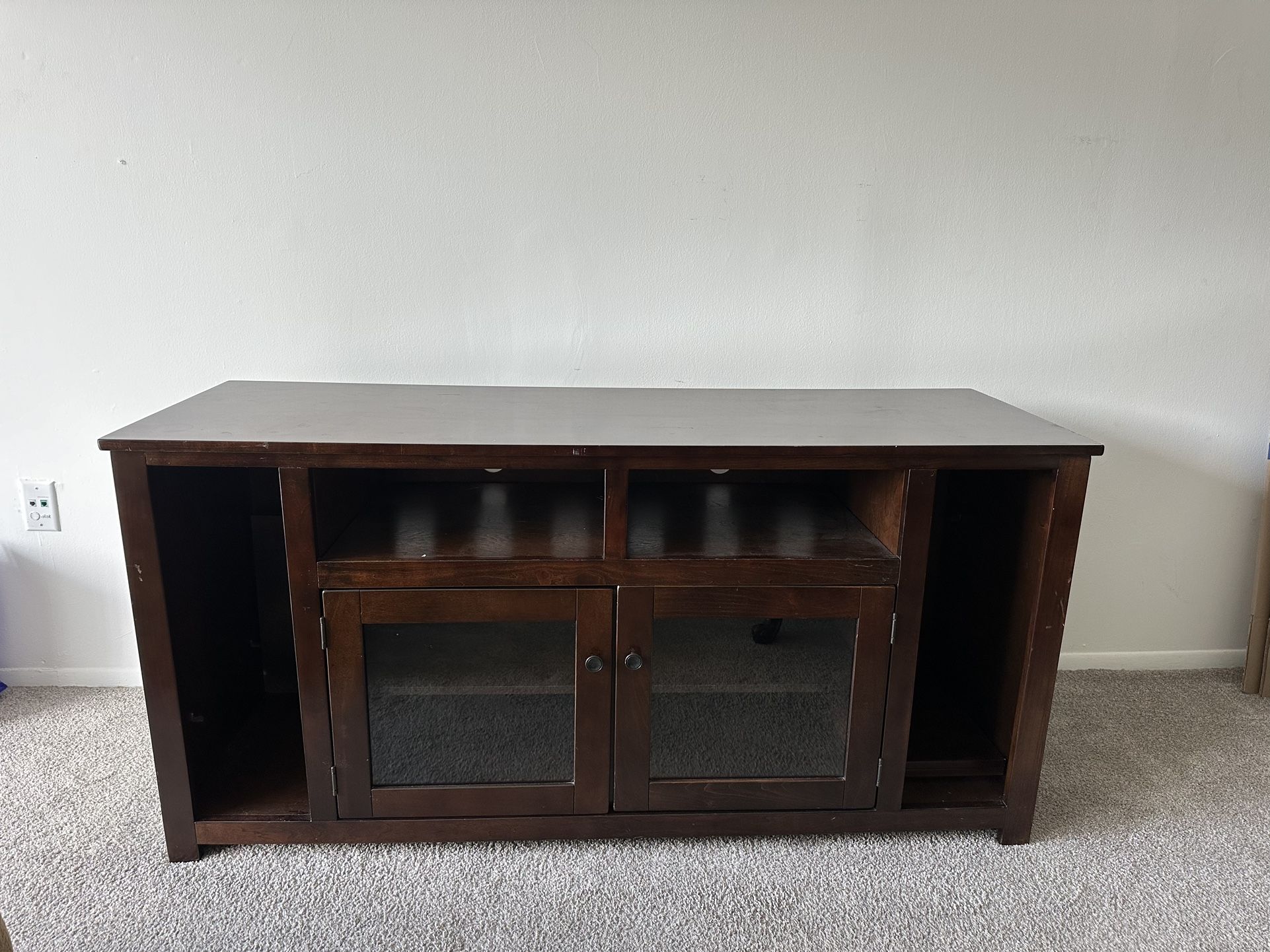 Wooden Entertainment Center