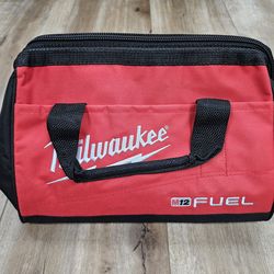 NEW Milwaukee M12 Fuel 13" Tool Bag With Pockets