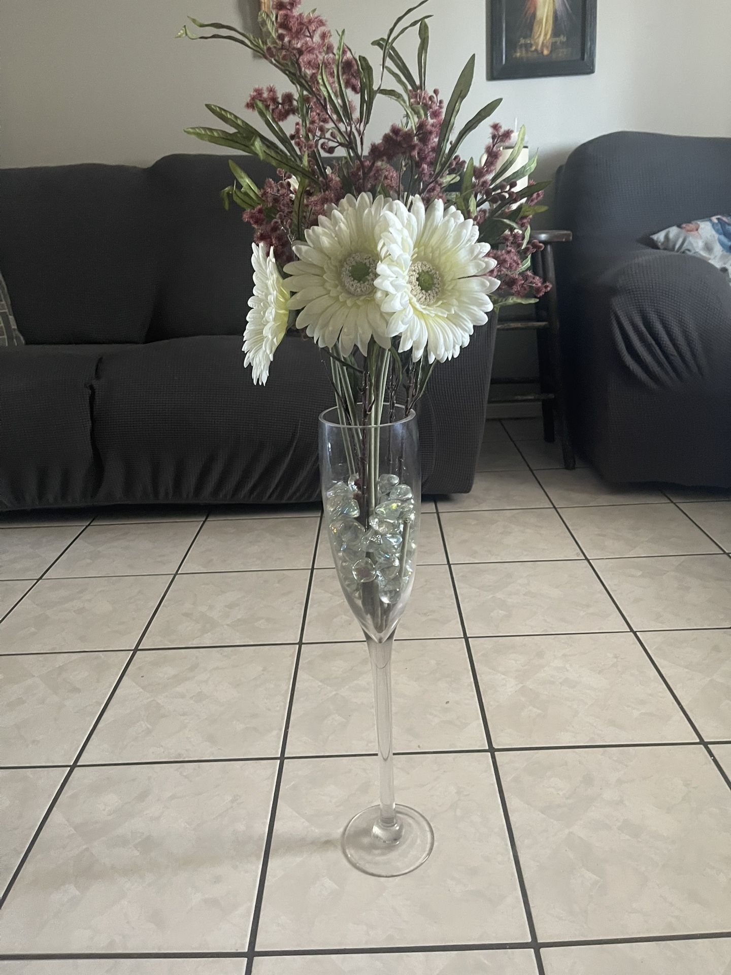 Flowers & Vase