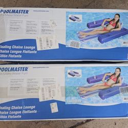 Poolmaster Floating Chaise Lounges