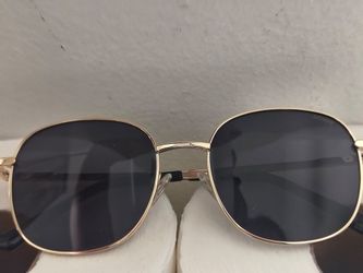 SOJOS Square Sunglasses Gold Metal Frame