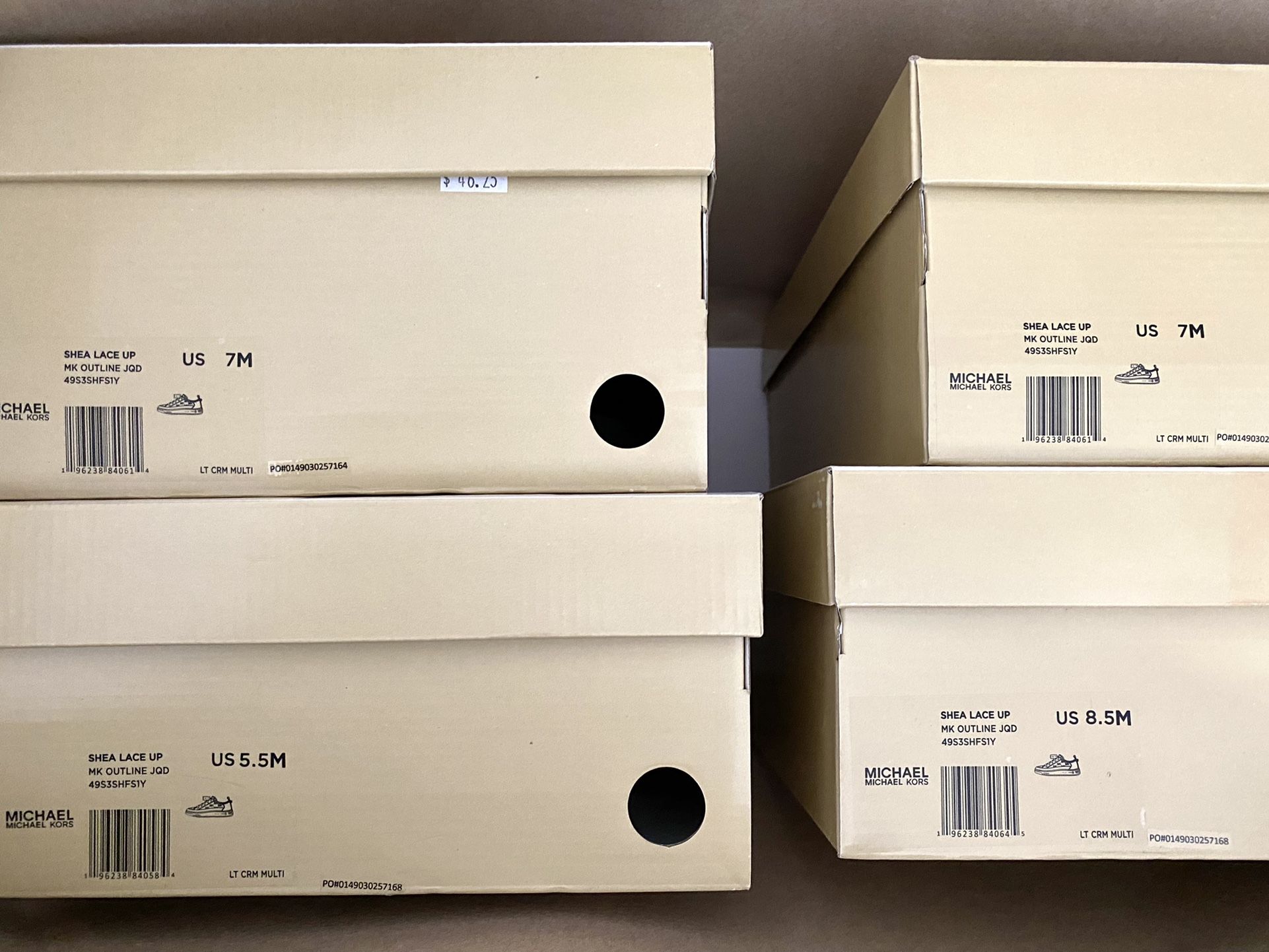 Michael kors shoe box hot sale