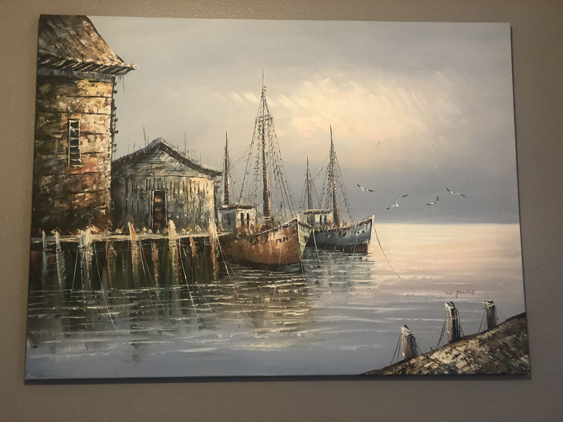 Seaside Painting 