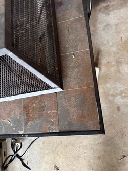 Rectangular fire pit