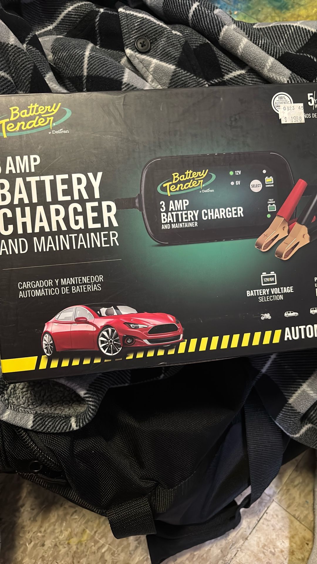 Car Battery Charger And Maintainer