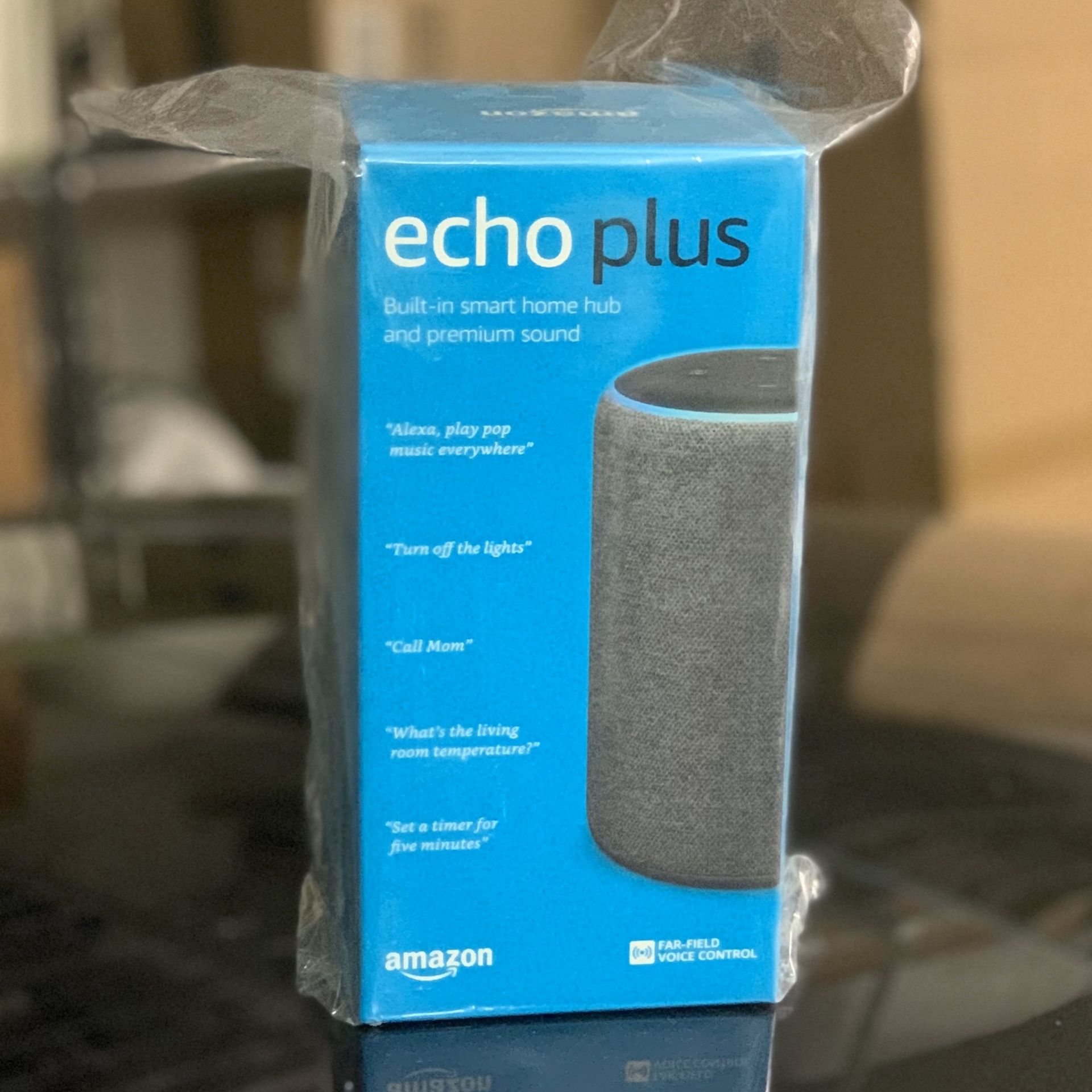 Amazon Echo Plus 2nd Gen Alexa, Dolby Premium speaker sound