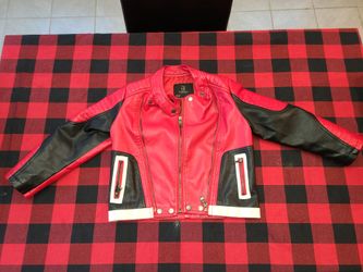 Kid's leather jacket
