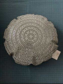 Glitter & Silver Pillow