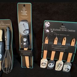 Nightmare Before Christmas 3 Pc Baking Set 🎃$15 EACH ! More Nightmare Items In Profile 