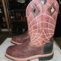 Justin Men's Western Work Boots 