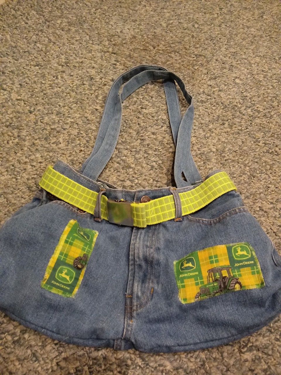 JOHN DEERE BLUEJEAN PURSE