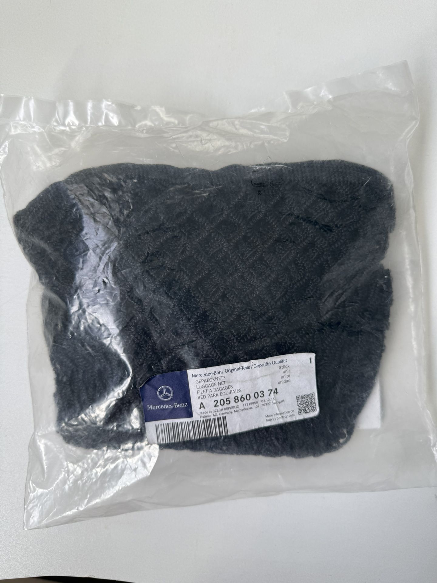 Mercedes Benz OEM Trunk Cargo Net